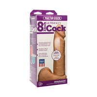 Vac-U-Lock 8in ULTRASKYN Cock White
