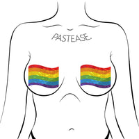 Pastease Rainbow Pride Flag Pasties