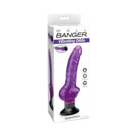 Pipedream Waterproof Wall Bangers Realistic Vibrator With Suction Cup Purple