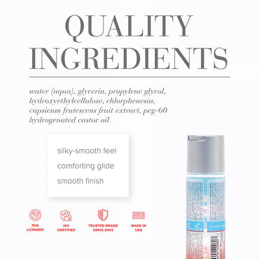 JO H2O - Warming - Lubricant (Water-Based) 2 oz. / 60 ml