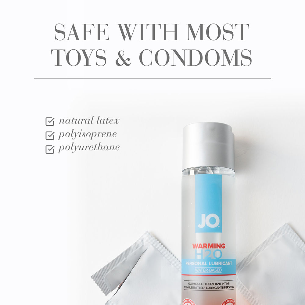 JO H2O - Warming - Lubricant (Water-Based) 4 oz. / 120 ml