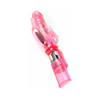 Pipedream Total Ecstasy Triple Stimulator Vibe Dual-Entry Rabbit Vibrator Pink