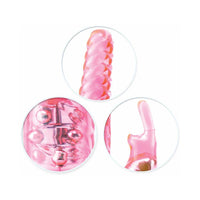 Pipedream Total Ecstasy Triple Stimulator Vibe Dual-Entry Rabbit Vibrator Pink