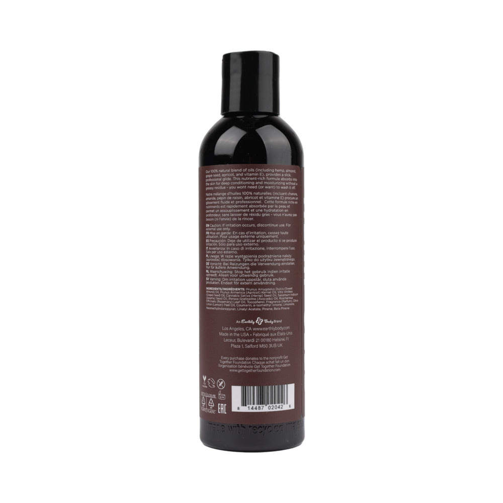 Earthly Body Massage Oil Skinny Dip 8oz