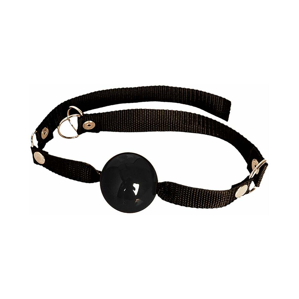 Pipedream Fetish Fantasy Series Adjustable Beginner's Ball Gag Black