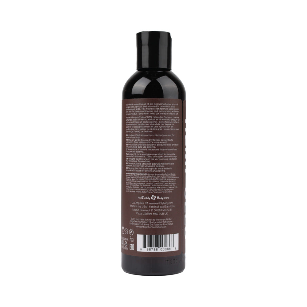 Earthly Body Massage Oil Lavender 8oz