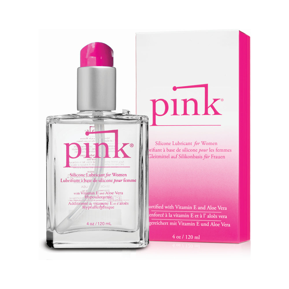 Pink Silicone Lubricant 4 oz.