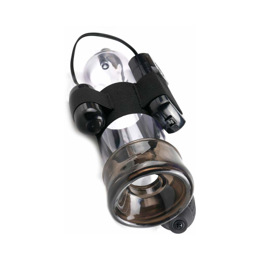 Pipedream Classix Vibrating Power Pump Clear/Black