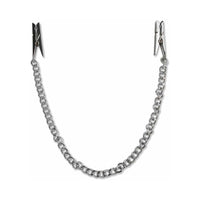 Pipedream Fetish Fantasy Series Nipple Chain Clamps Silver