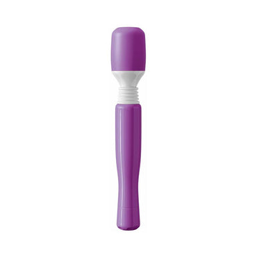 Pipedream Mini Wanachi Waterproof Massager Flexible Silicone Wand Vibrator Purple