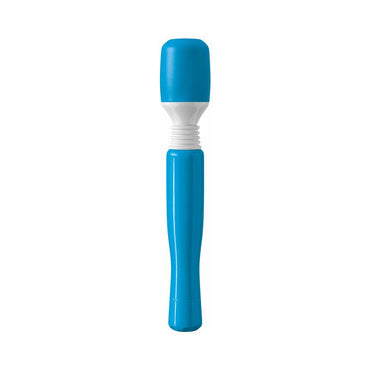 Pipedream Mini Wanachi Waterproof Massager Flexible Silicone Wand Vibrator Blue