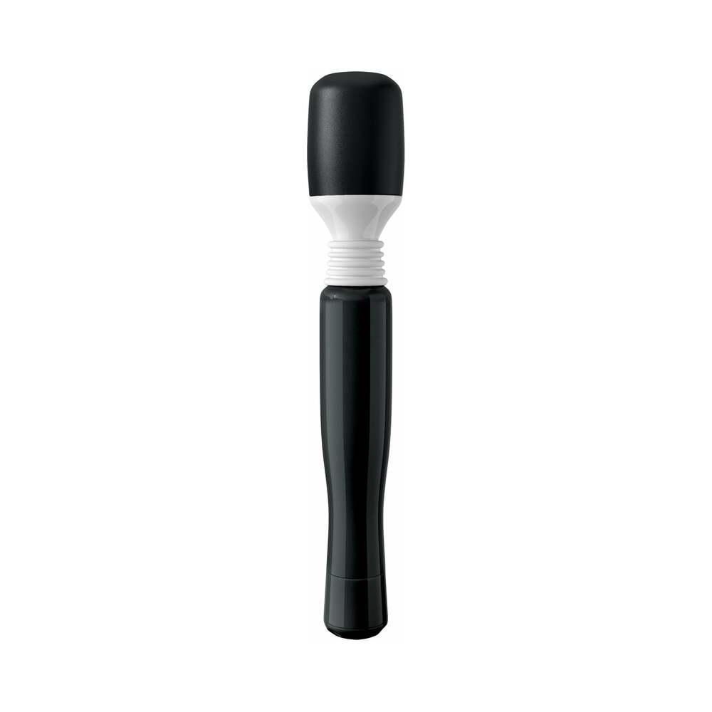 Pipedream Mini Wanachi Waterproof Massager Flexible Silicone Wand Vibrator Black