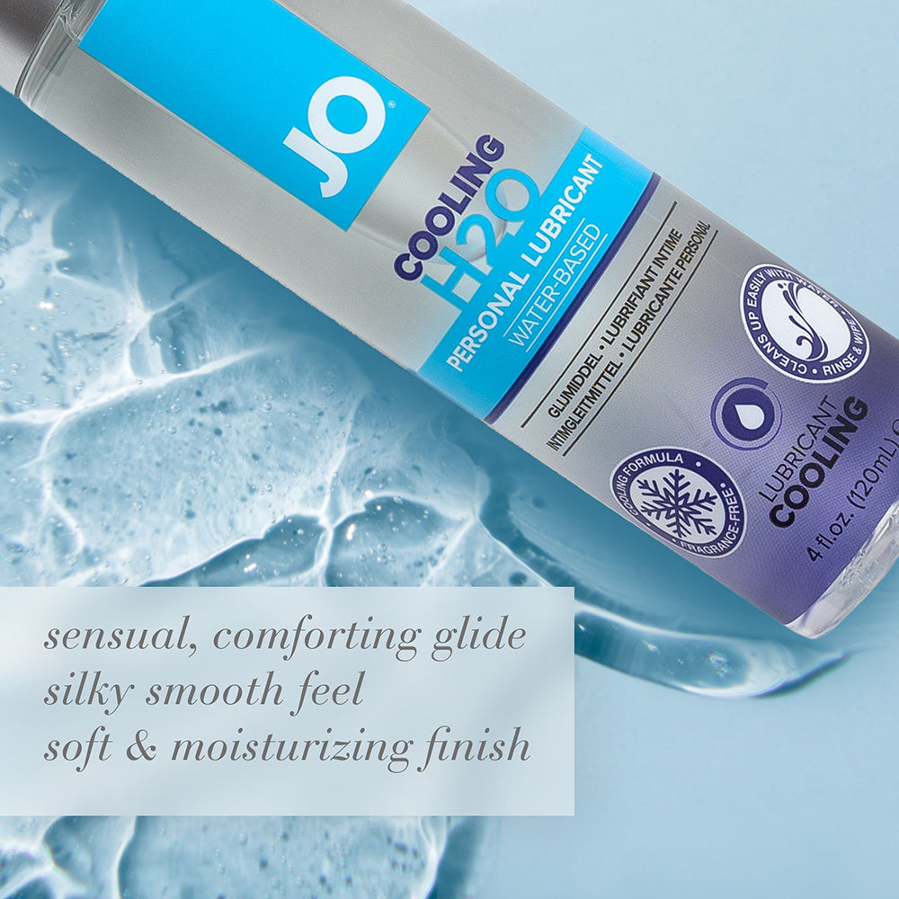 JO H2O - Cooling - Lubricant (Water-Based) 4 oz. / 120 ml