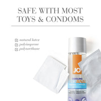 JO H2O Anal Cooling Water-Based Lubricant 4 oz.