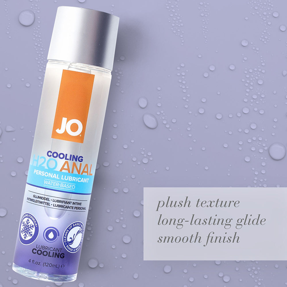 JO H2O Anal - Cooling - Lubricant (Water-Based) 4 oz. / 120 ml