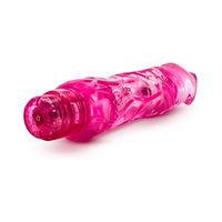 Blush Naturally Yours Wild Ride Realistic 9 in. Vibrating Dildo Pink