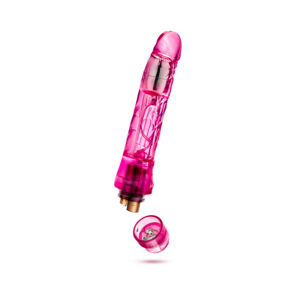 Blush Naturally Yours Mambo Vibe Realistic 9 in. Vibrating Dildo Pink