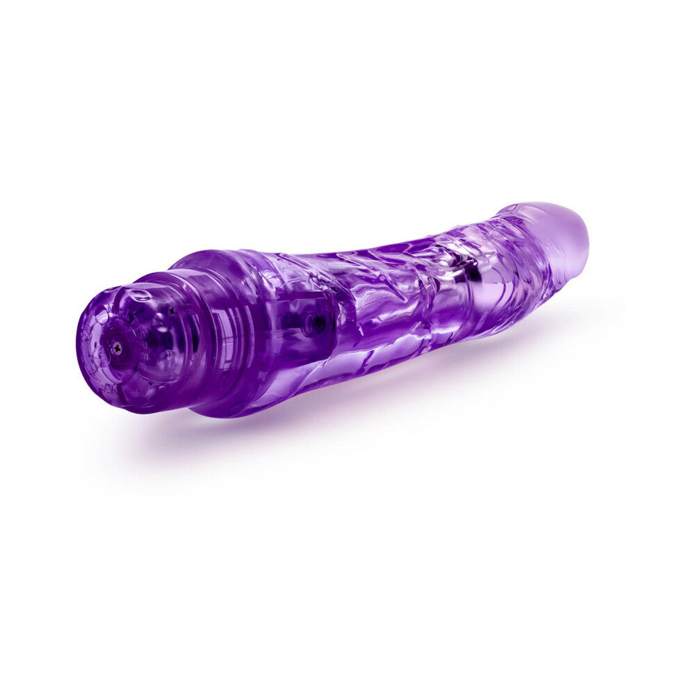 Blush Naturally Yours Mambo Vibe Realistic 9 in. Vibrating Dildo Purple