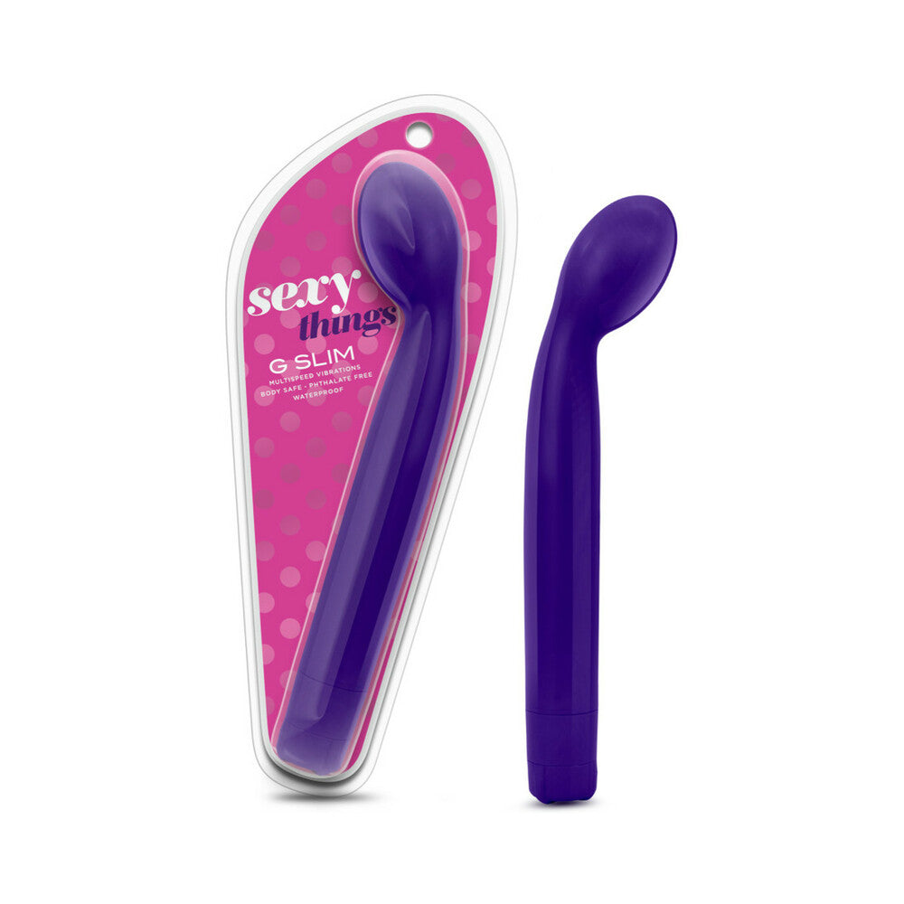 Blush Sexy Things G Slim Multispeed Slimline G-Spot Vibrator Purple