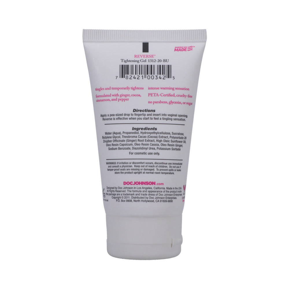 Reverse Vaginal Tightening Cream 2 oz..