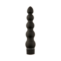 Black Magic 7in Ribbed Vibrator