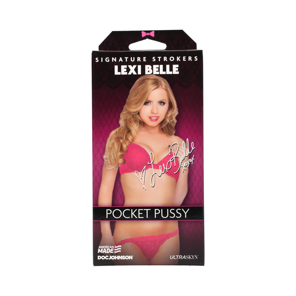 Signature Strokers Lexi Bell Ultraskyn Pocket Pussy
