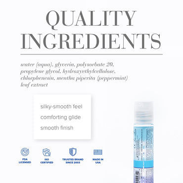 JO H2O Cool 1oz. Water Based Lubricant