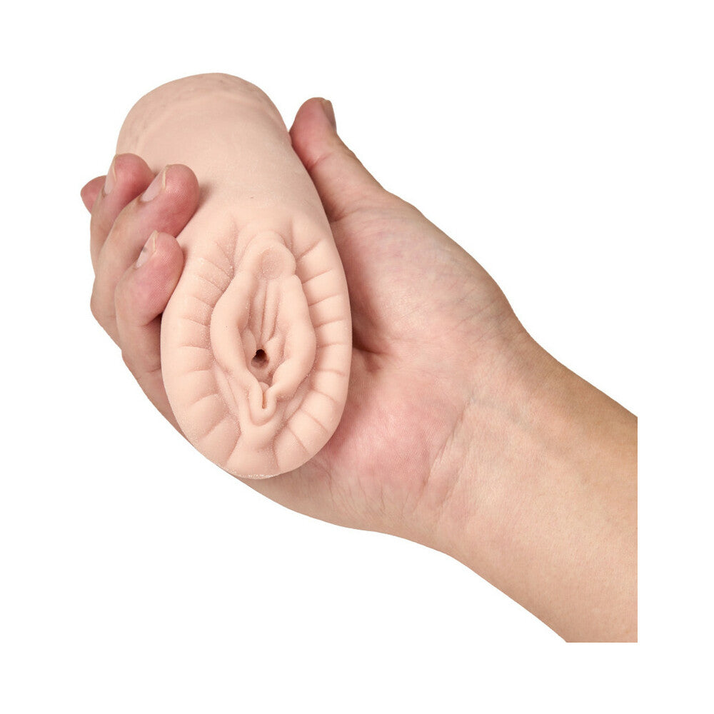 Blush M for Men Sexy Snatch Vagina Stroker Beige