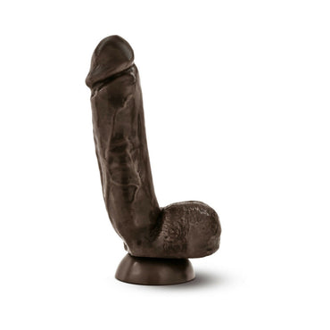 Blush X5 Hard On Realistic 8.5 in. Dildo with Balls & Suction Cup Brown