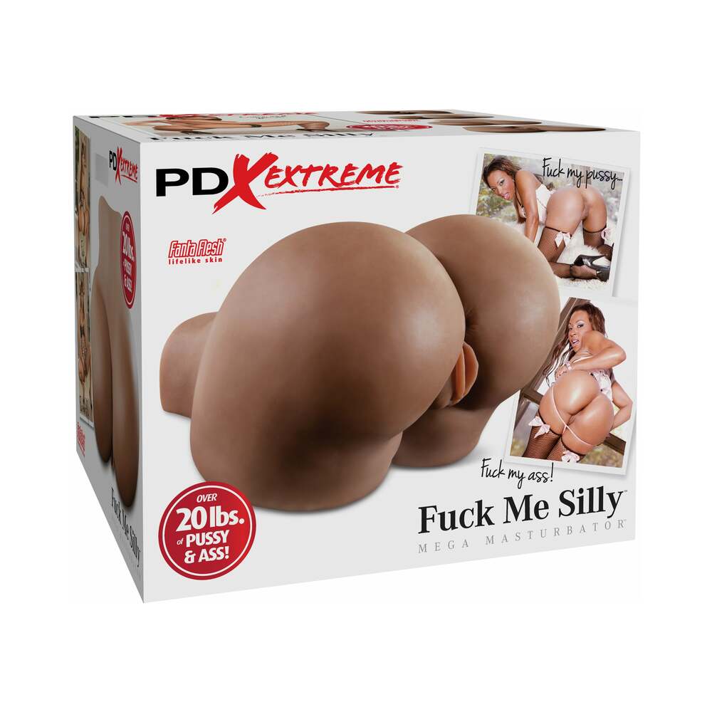 PDX Fuck My Big Black Ass! Dual-Entry Mega Masturbator Brown