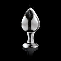 Pipedream Icicles No. 25 Glass Anal Plug 3.5 in. Clear