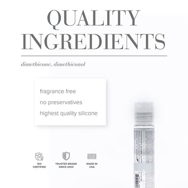 JO All-In-One Massage Glide - Fragrance Free (Silicone-Based) 1 fl oz / 30 ml