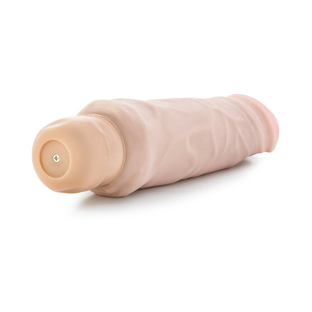 Blush Au Naturel Home Wrecker 9.5 in. Dual Density Vibrating Dildo Beige