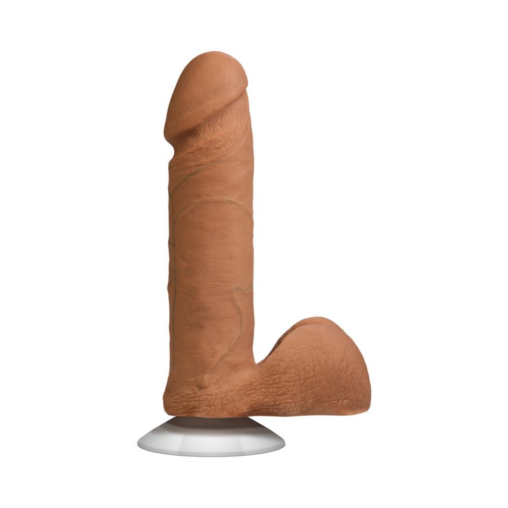 The Realistic Cock - UR3 - 6 Inch Brown