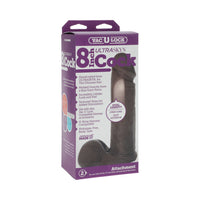 Vac-U-Lock 8in ULTRASKYN Cock White