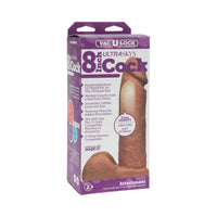 Vac-U-Lock 8in ULTRASKYN Cock White