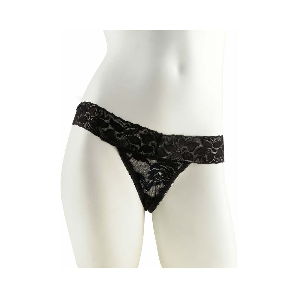 Pipedream Fetish Fantasy Series Limited Edition Plus Size Remote Control Vibrating Panties Black