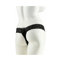 Pipedream Fetish Fantasy Series Limited Edition Plus Size Remote Control Vibrating Panties Black