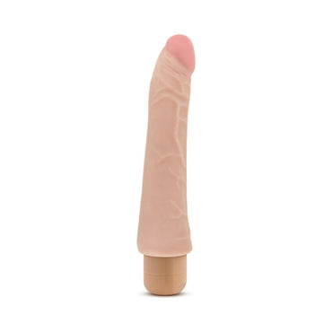 Blush X5 Plus Mambo Vibe Realistic 9.25 in. Vibrating Dildo Beige