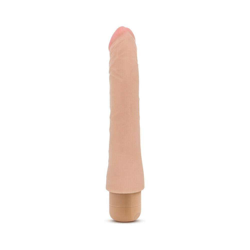 Blush X5 Plus Mambo Vibe Realistic 9.25 in. Vibrating Dildo Beige