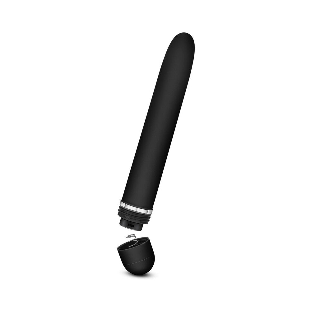 Blush Rose Luxuriate Classic Slimline Vibrator Black