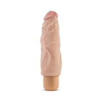 Blush Dr. Skin Vibe 9 Realistic 7.5 in. Vibrating Dildo Beige