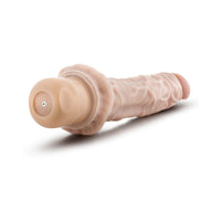 Blush Dr. Skin Vibe 8 Realistic 9.75 in. Vibrating Dildo Beige