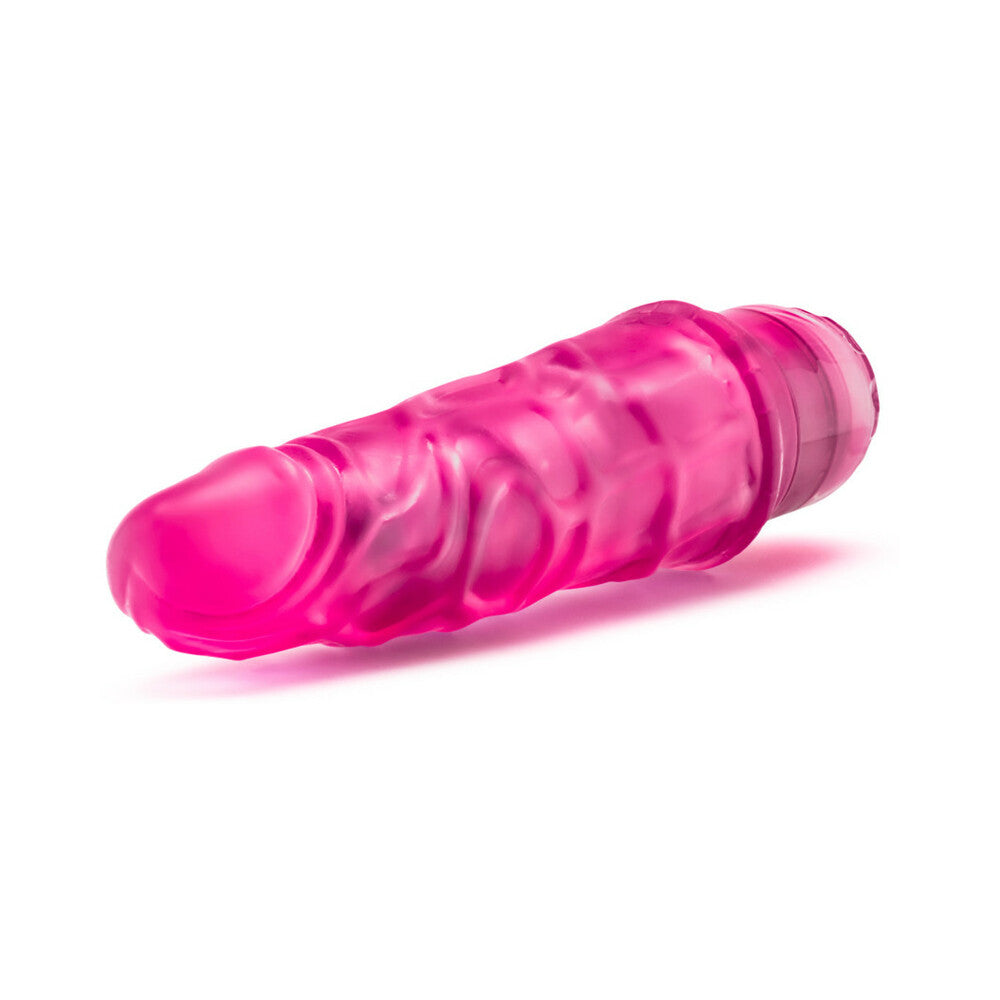 Blush B Yours Vibe 3 Realistic 7.75 in. Vibrating Dildo Pink