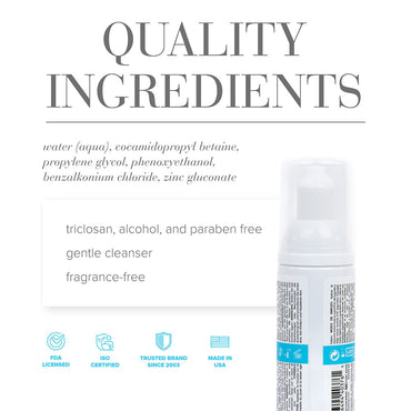 JO Refresh Foaming Toy Cleaner (Fragrance Free) 1.7 fl. oz. / 50 ml