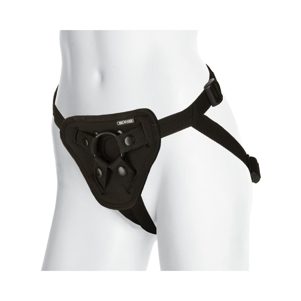 Vac-U-Lock Platinum - Luxe Harness - With Plug Black