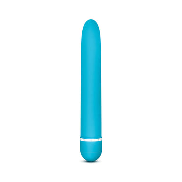 Blush Rose Luxuriate Classic Slimline Vibrator Blue