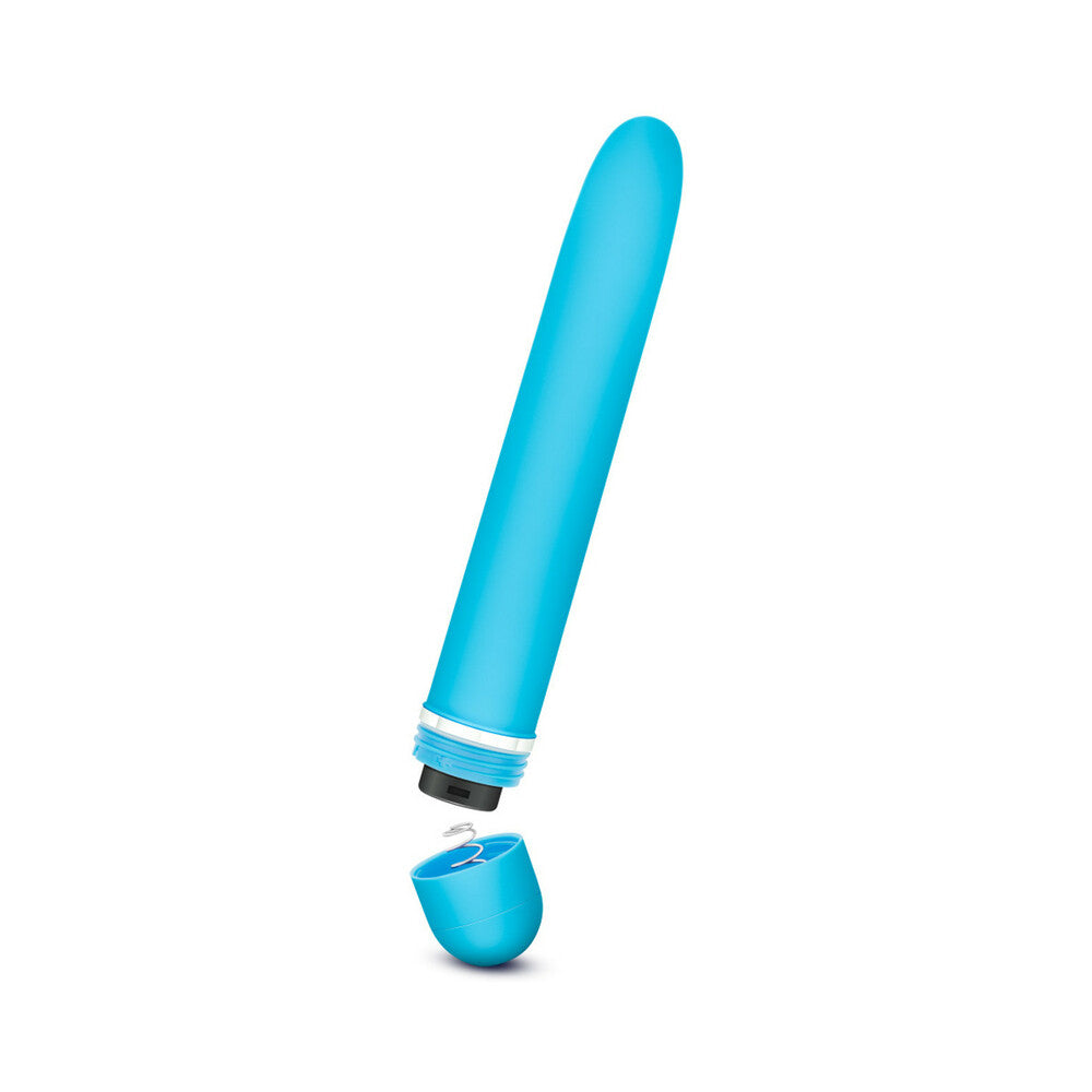 Blush Rose Luxuriate Classic Slimline Vibrator Blue