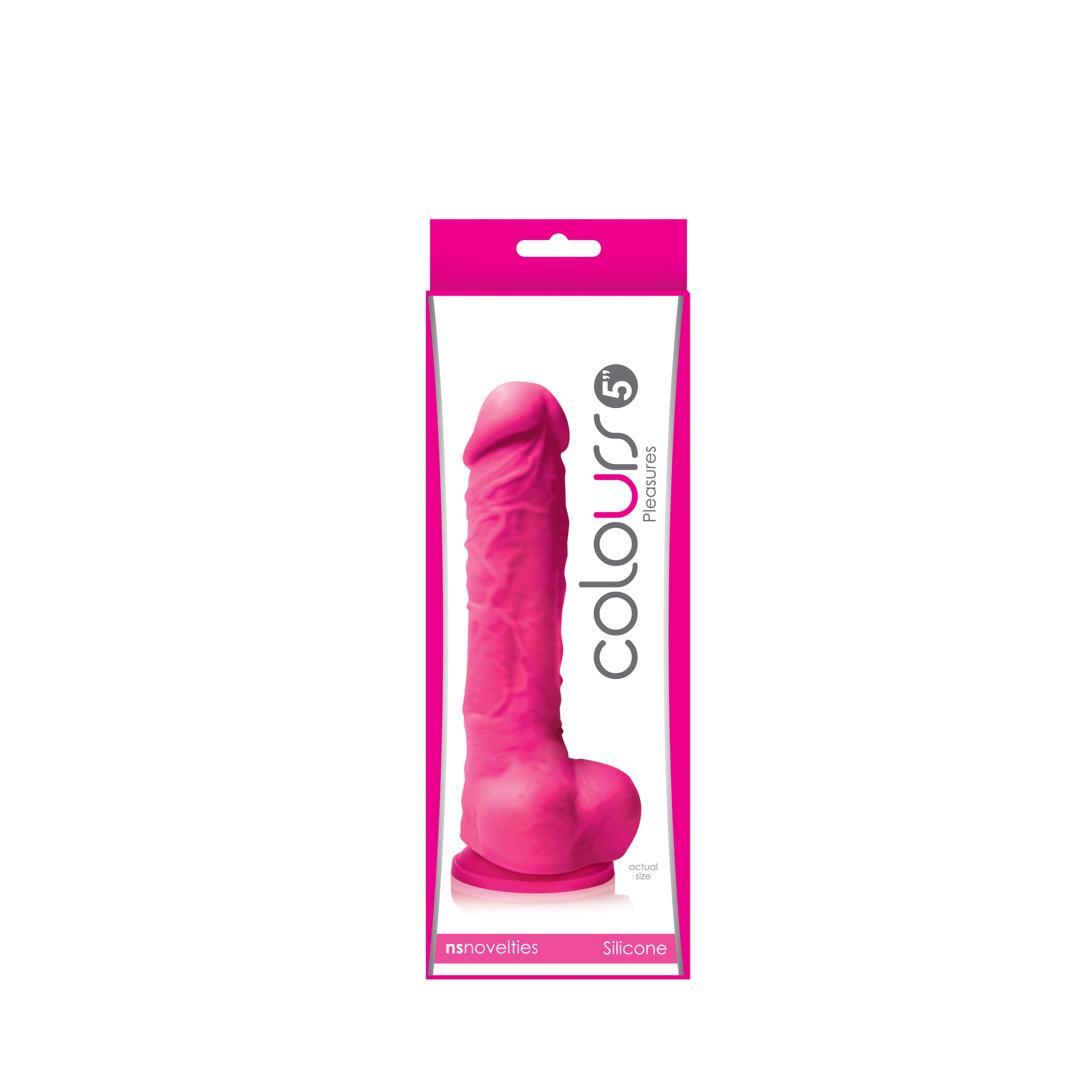 Colours Pleasures 5 in. Dildo Pink