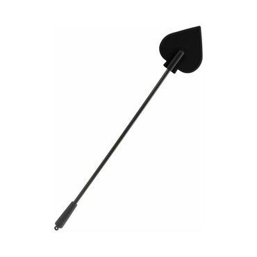 Pipedream Fetish Fantasy Series Silicone Spade Crop Black
